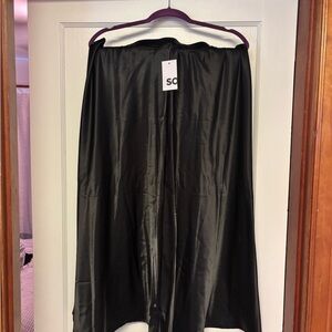 SO Black Maxi Skirt